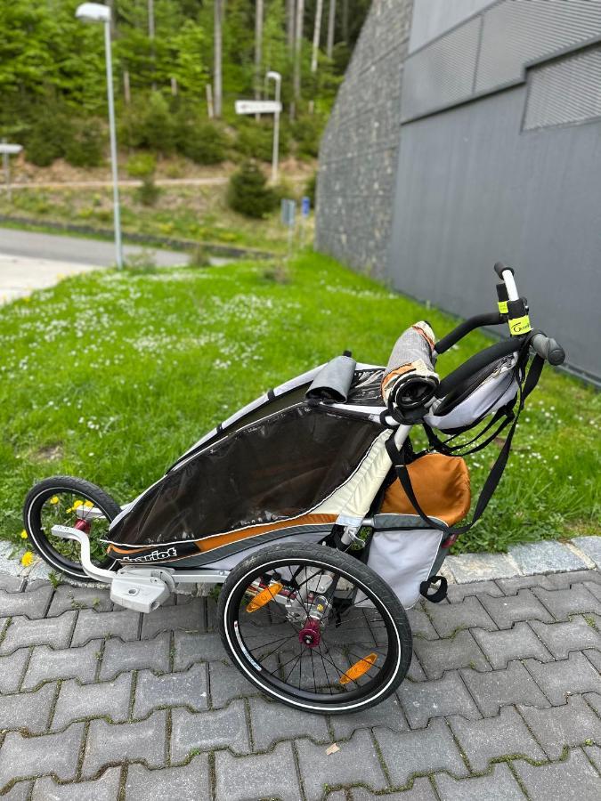 U Jelena Harrachov - Rodinny Apartman U Lesa S Garazi Exterior foto